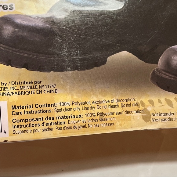 BLack BOOT Covers SPATS PIRATE Gold Button  COLONIAL RENAISSANCE COSTUME 1 Size - Picture 15 of 16